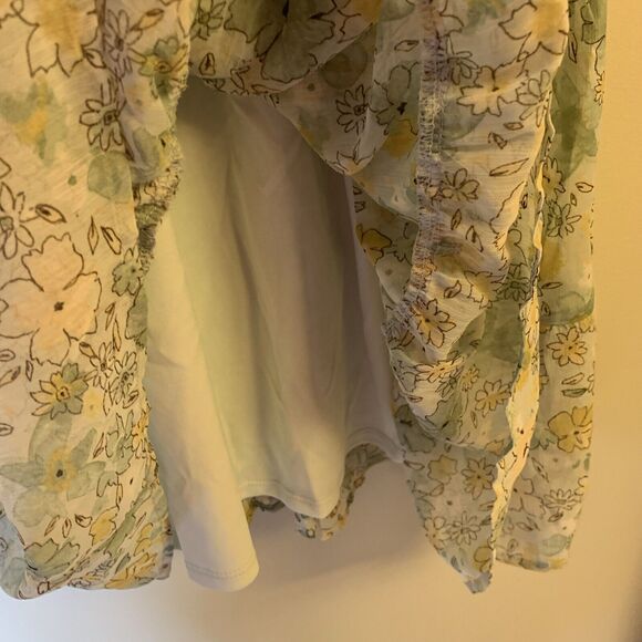 NWT Monteau Los Angeles Dress S Halter High Neck Sleeveless Sundress Lined 3522 - Picture 3 of 12